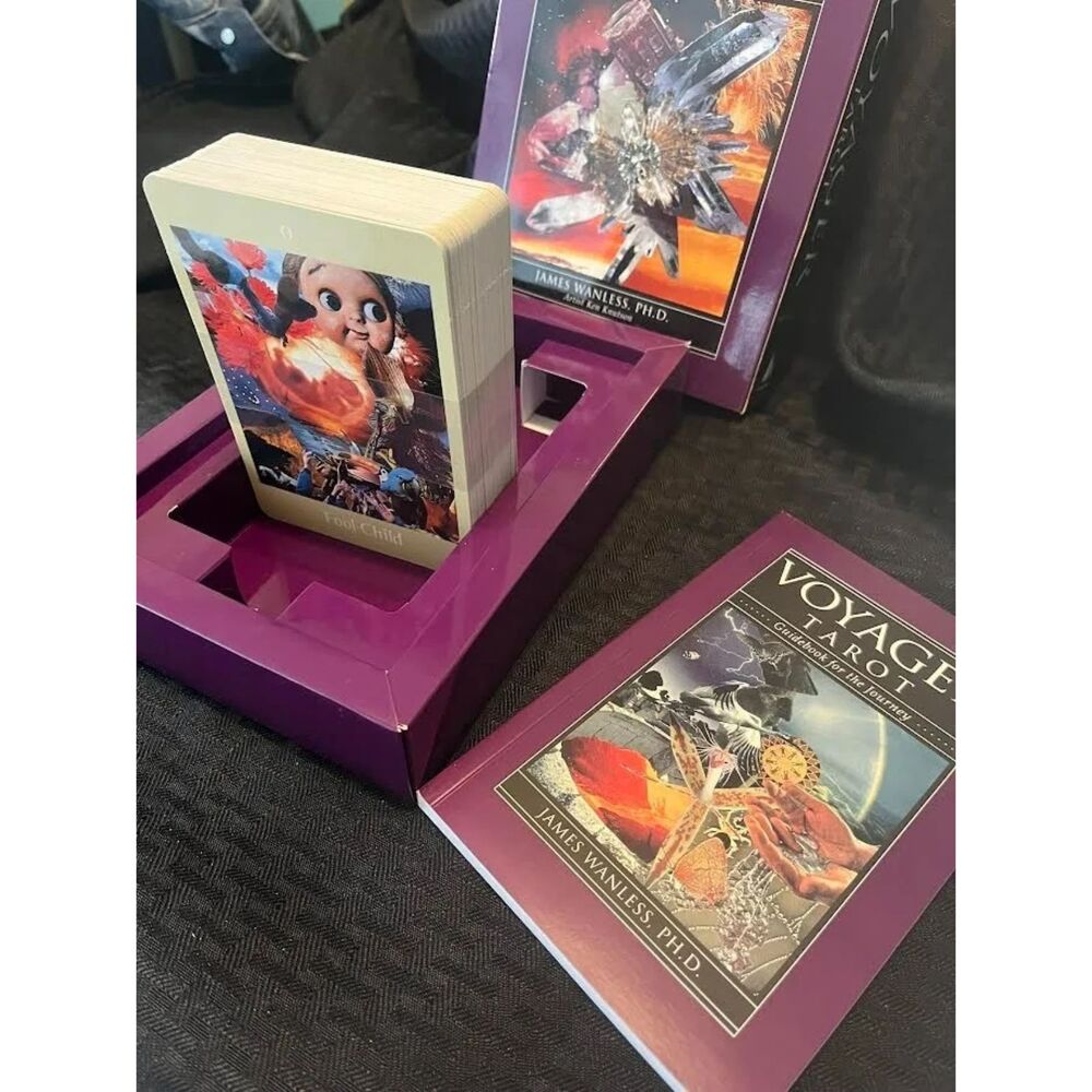NIB Voyager Tarot: Intuition Cards for the 21st Century James Wanless Ph.D. 1998 - Picture 3 of 6